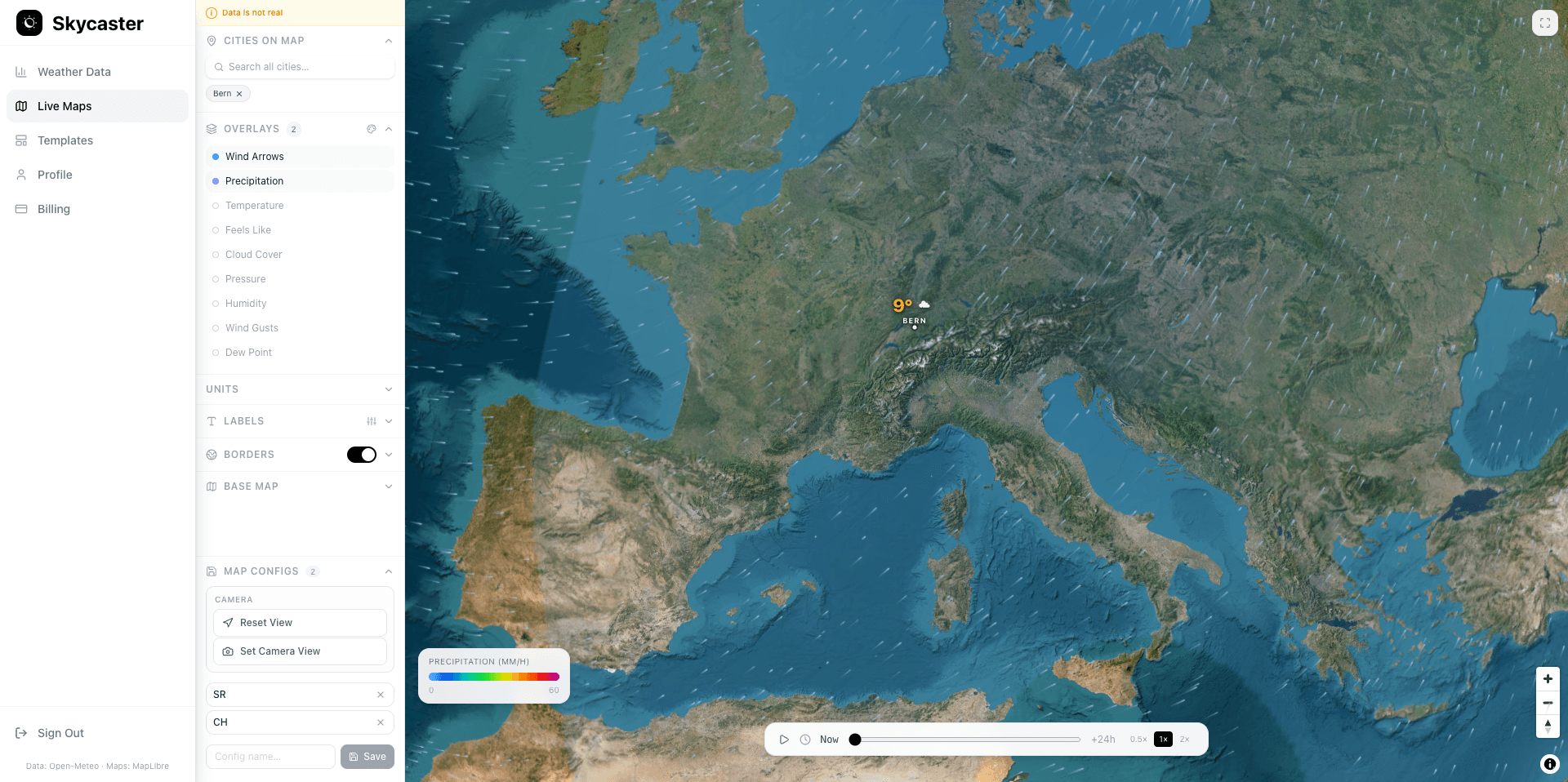 Skycaster Live Map